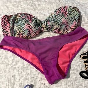 Rainbow Snake Pattern 2 Piece Swim